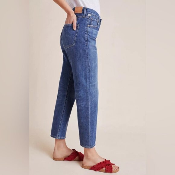 Citizens of Humanity Emery High-Rise Straight Cropped Jeans Size 27 - Picture 3 of 12